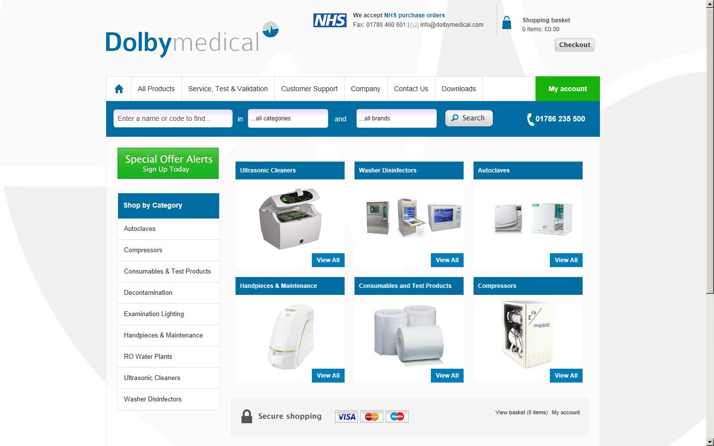 Dolby Medical Website