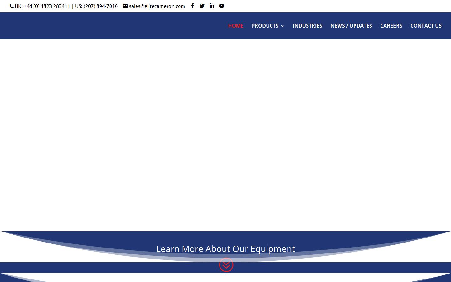 Elite Cameron TS Converting Equipment Ltd Website