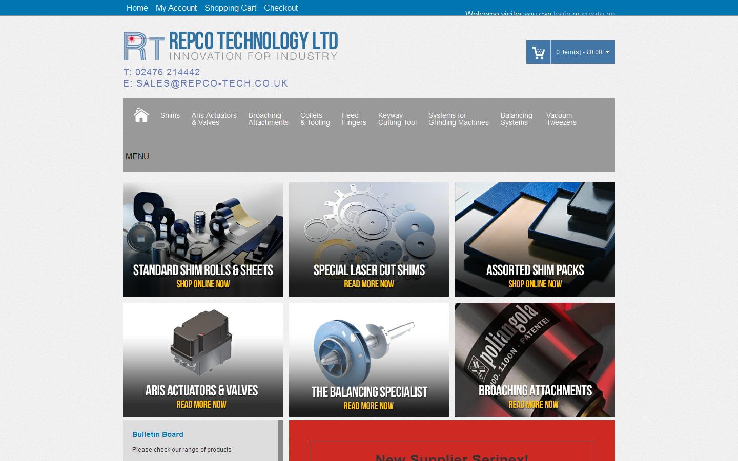 Repco Technology Ltd Website