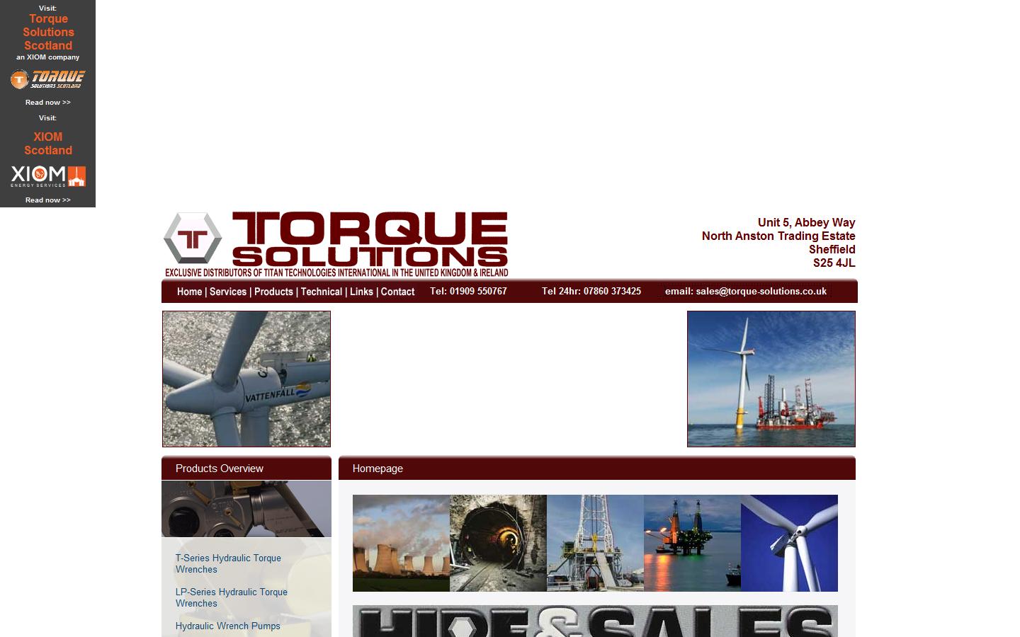 Torque Solutions Website