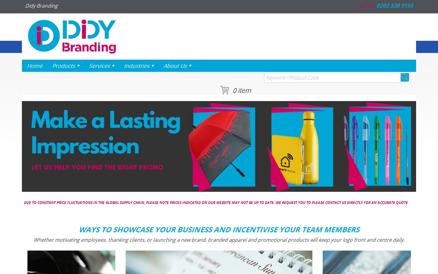 Didy Branding Website