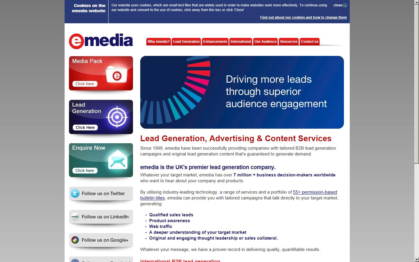 emedia Website