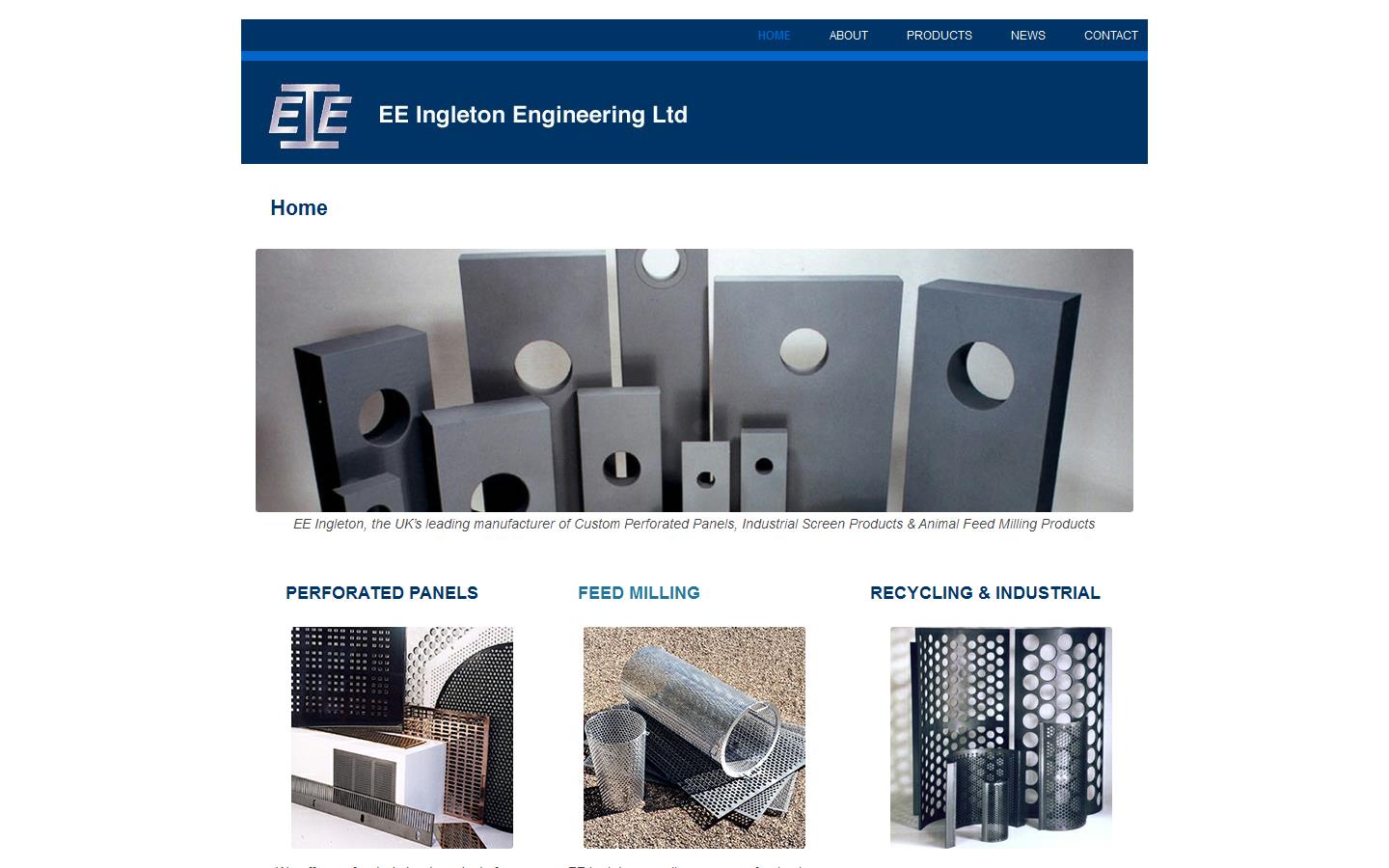 EE Ingleton Engineering Website