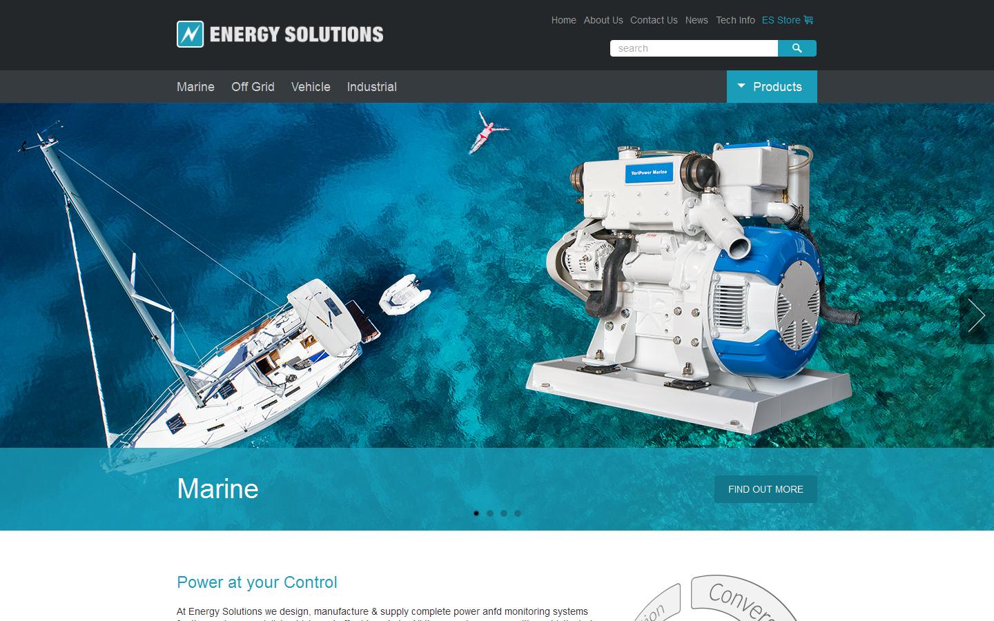 Energy Solutions Website