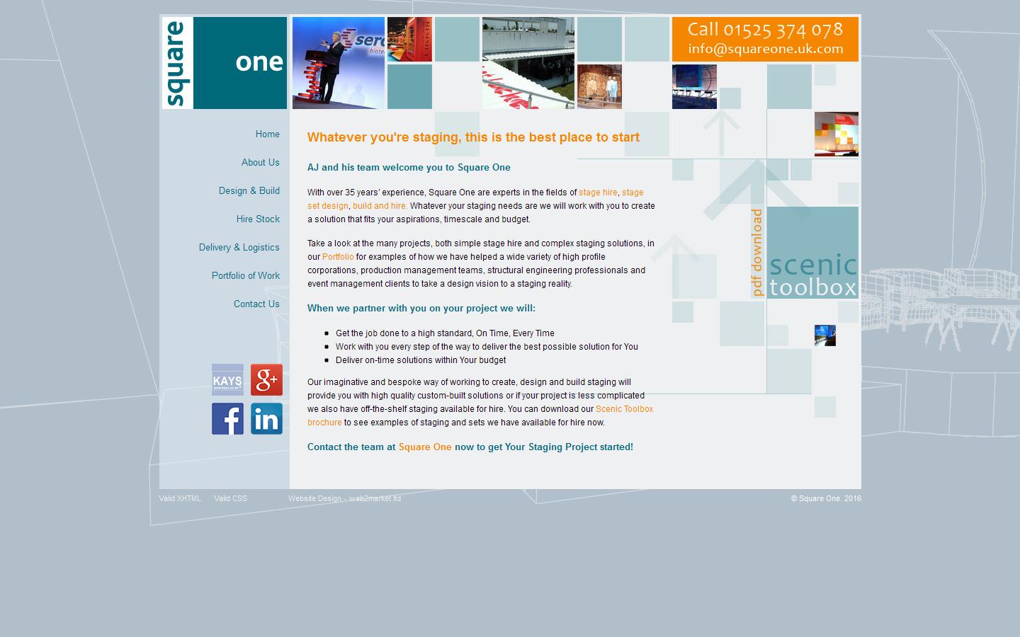 Square One Website