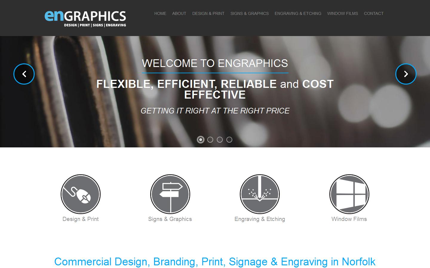 Engraphics Limited  Website