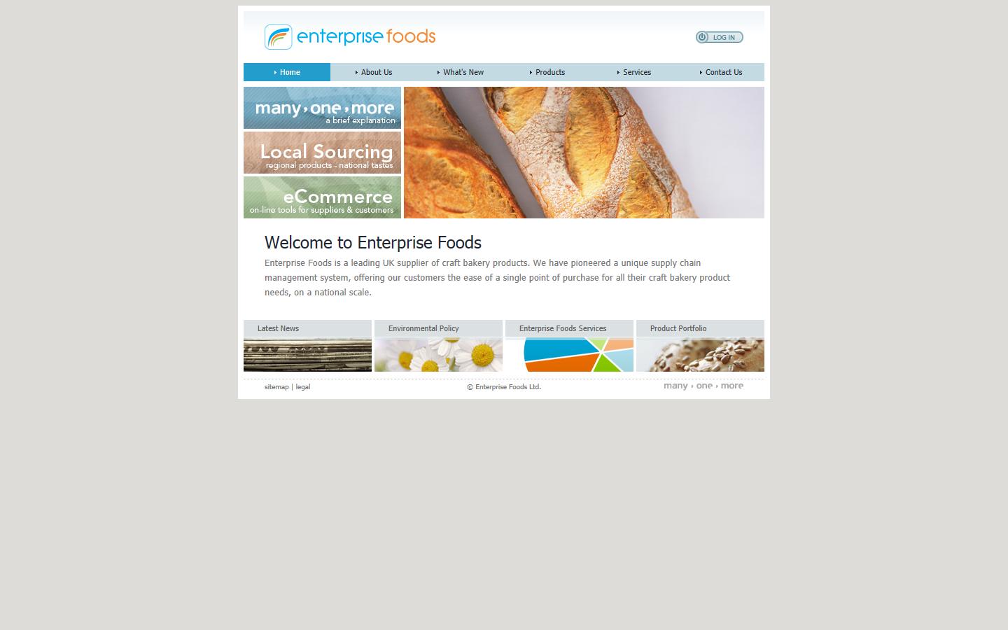 Enterprise Foods Ltd Website