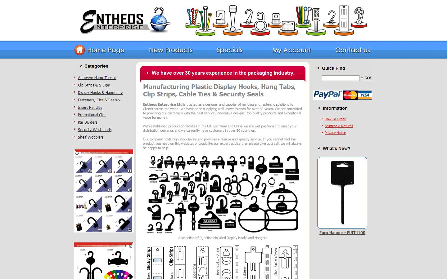 Entheos Enterprise  Website