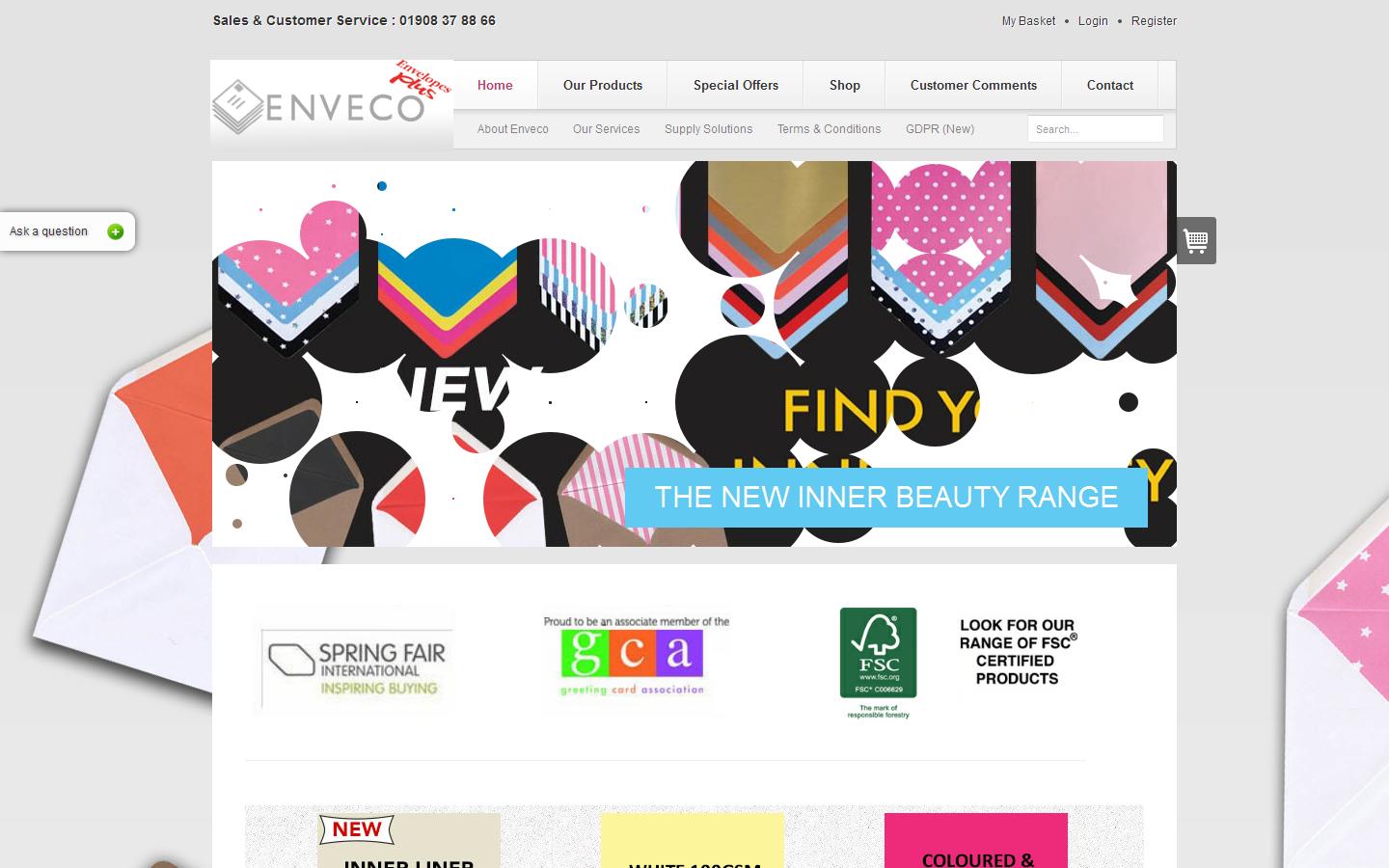 Enveco Ltd  Website