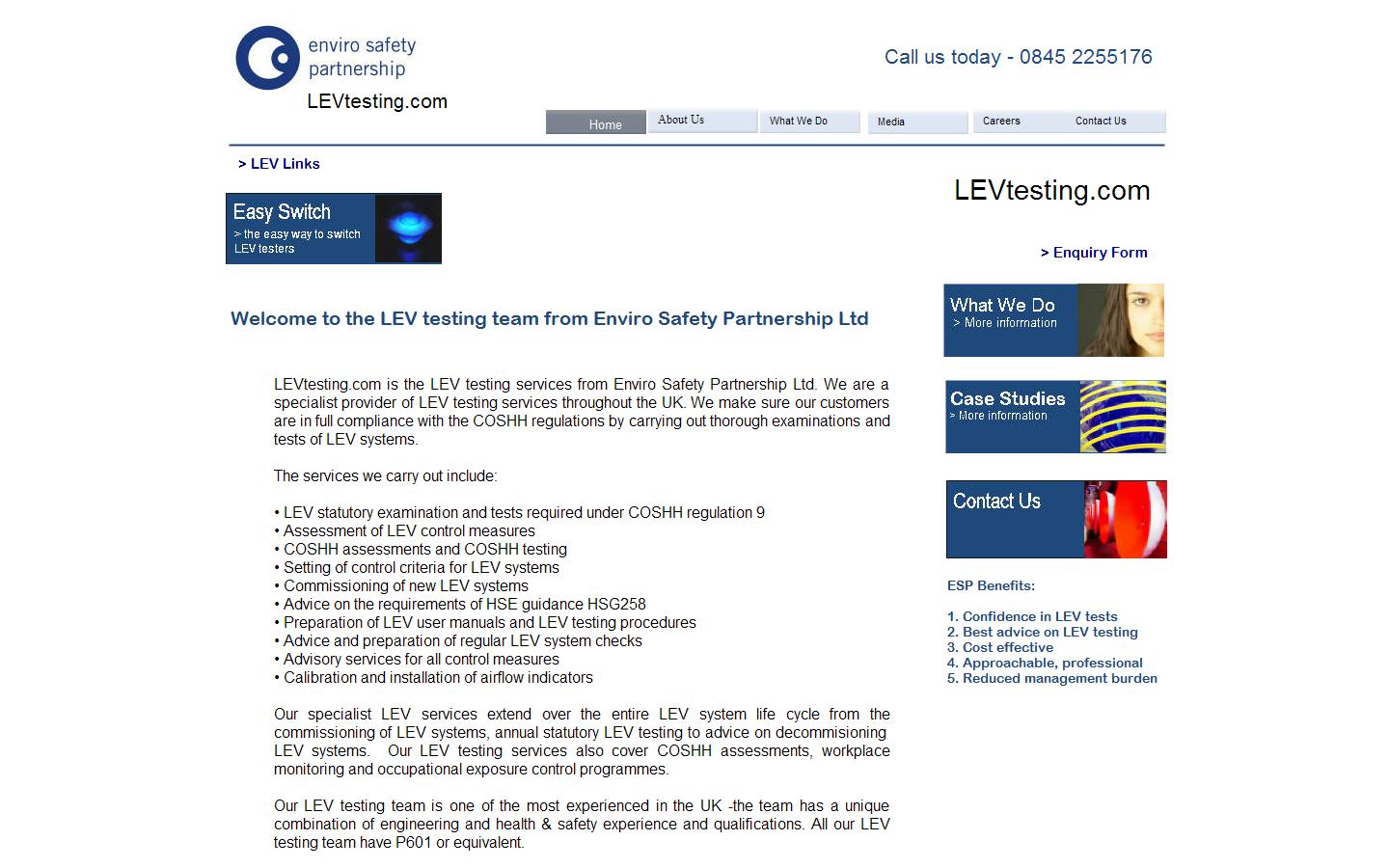 Enviro Safety Partnership  Website