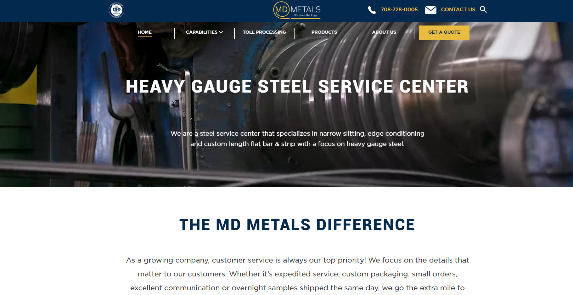MD Metals & Manufacturing Ltd Website