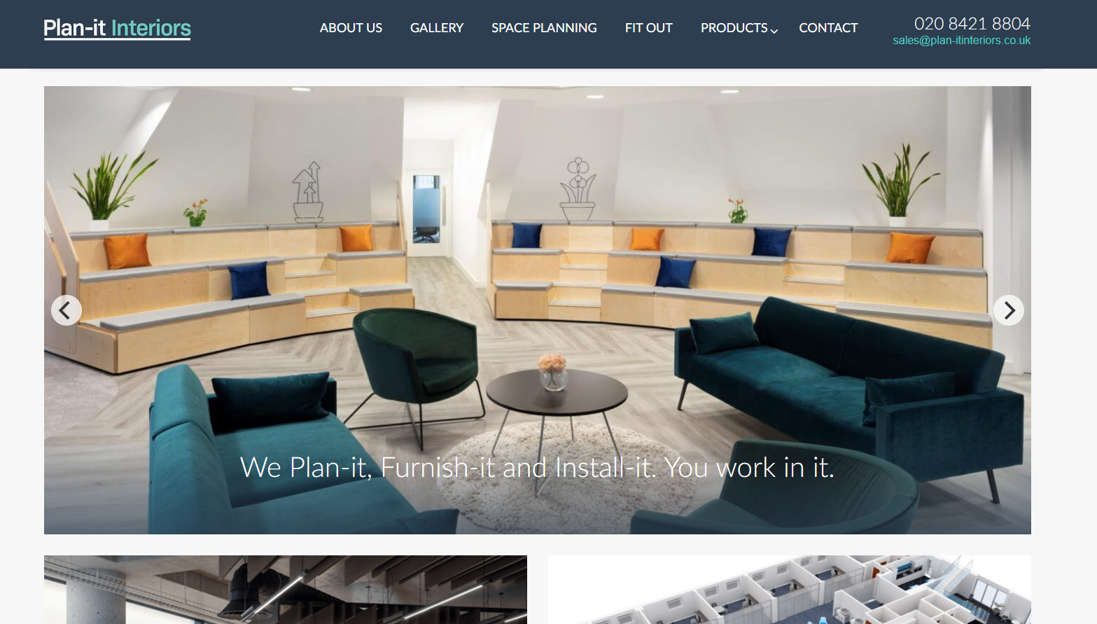 Plan-It Interiors Ltd Website