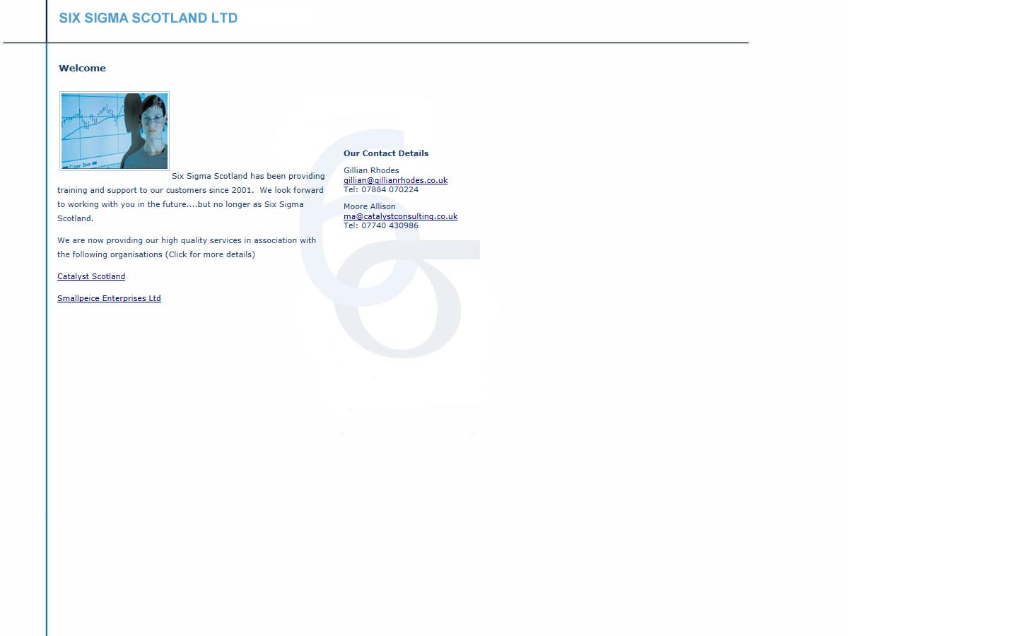 Six Sigma Scotland Ltd Website