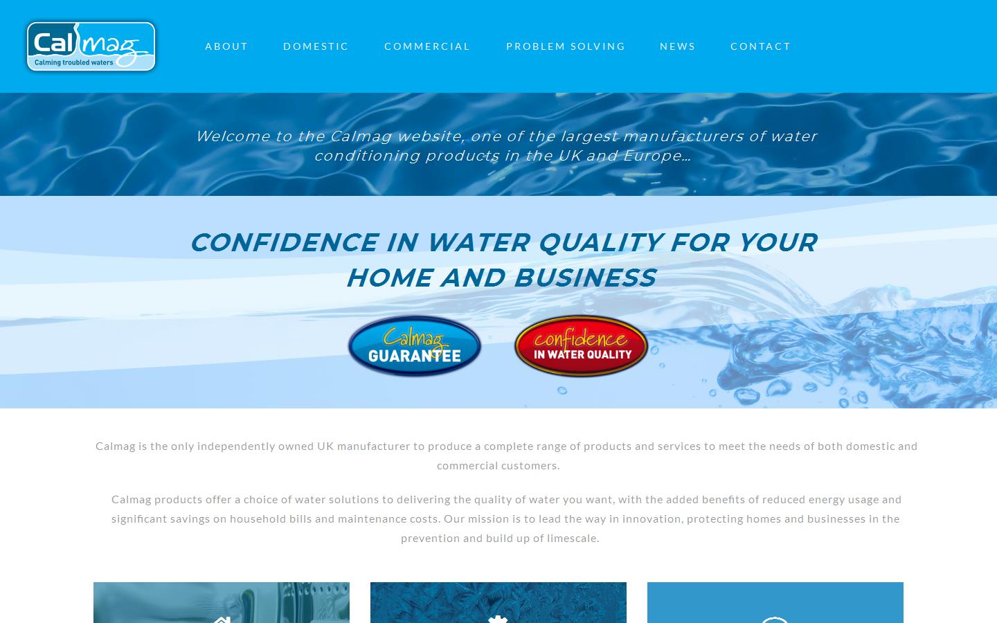 Calmag Ltd Website