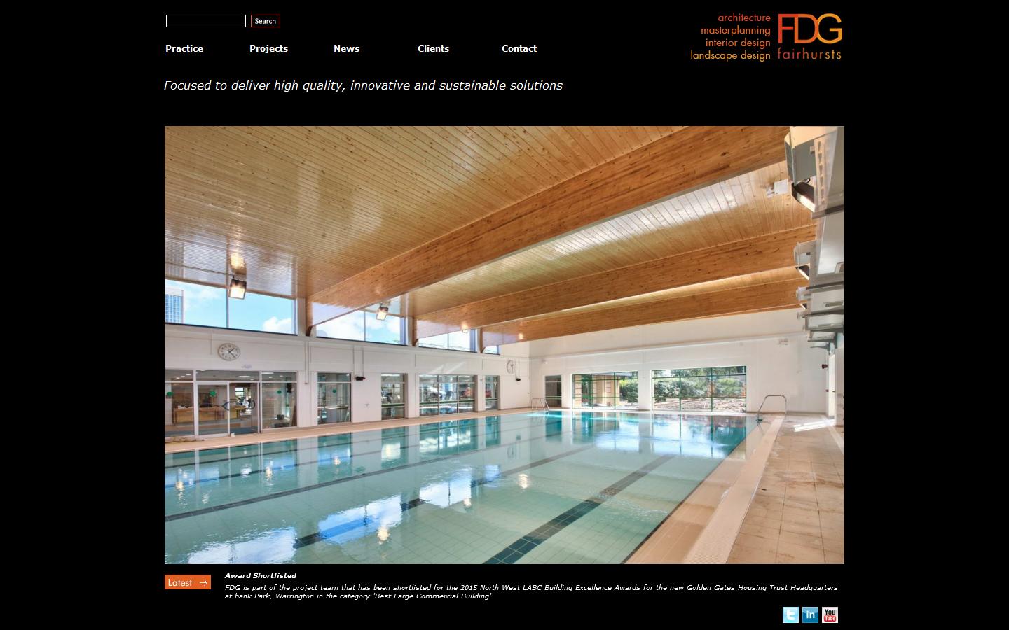 Fairhursts Design Group Website