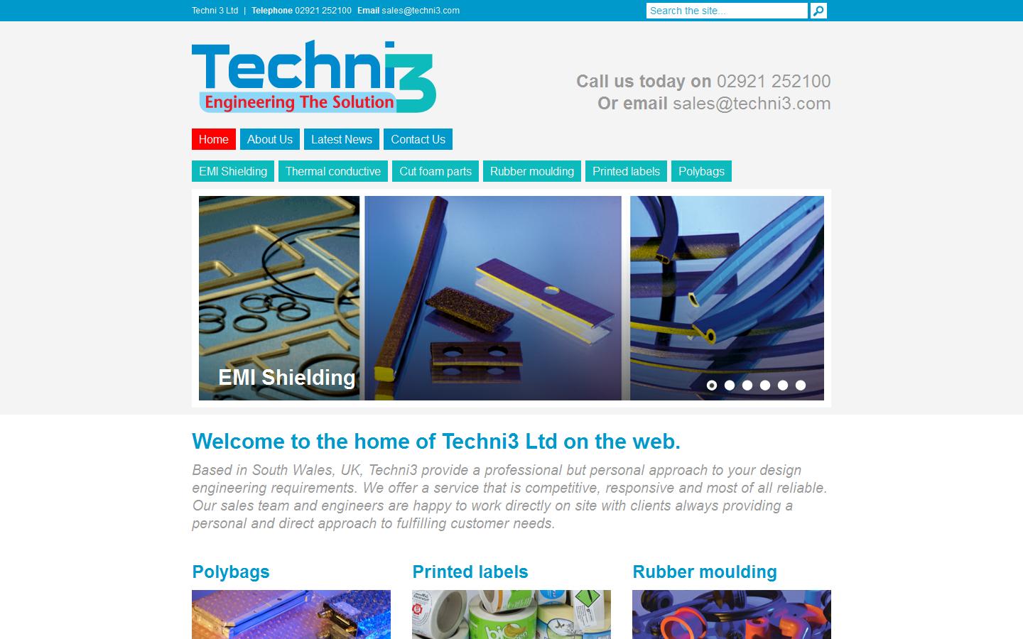 Techni3 Limited Website