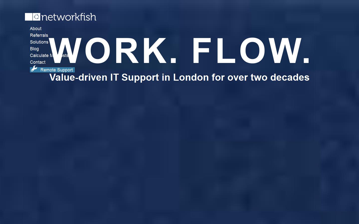 Network Fish Website