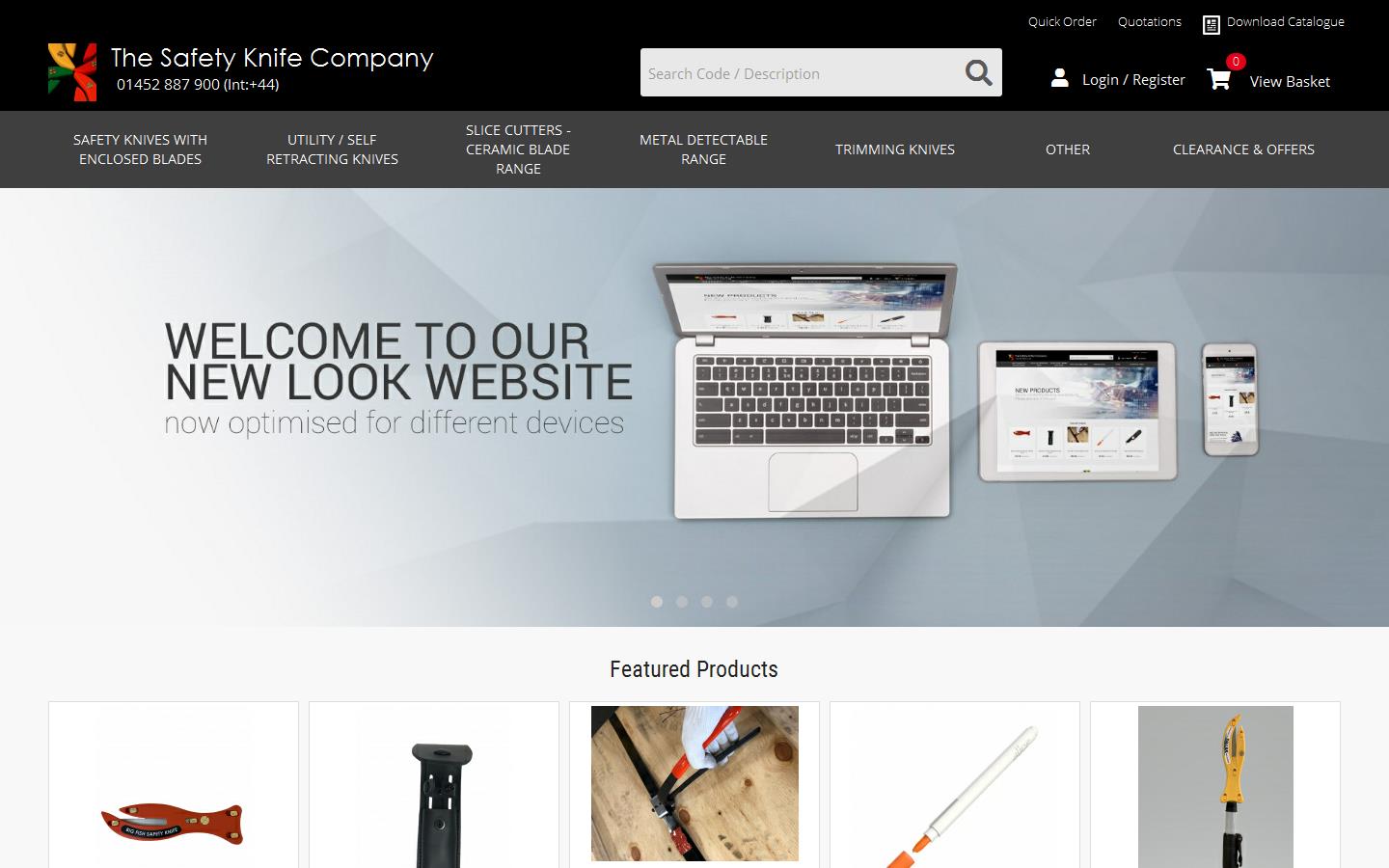 The Safety Knife Company Ltd Website