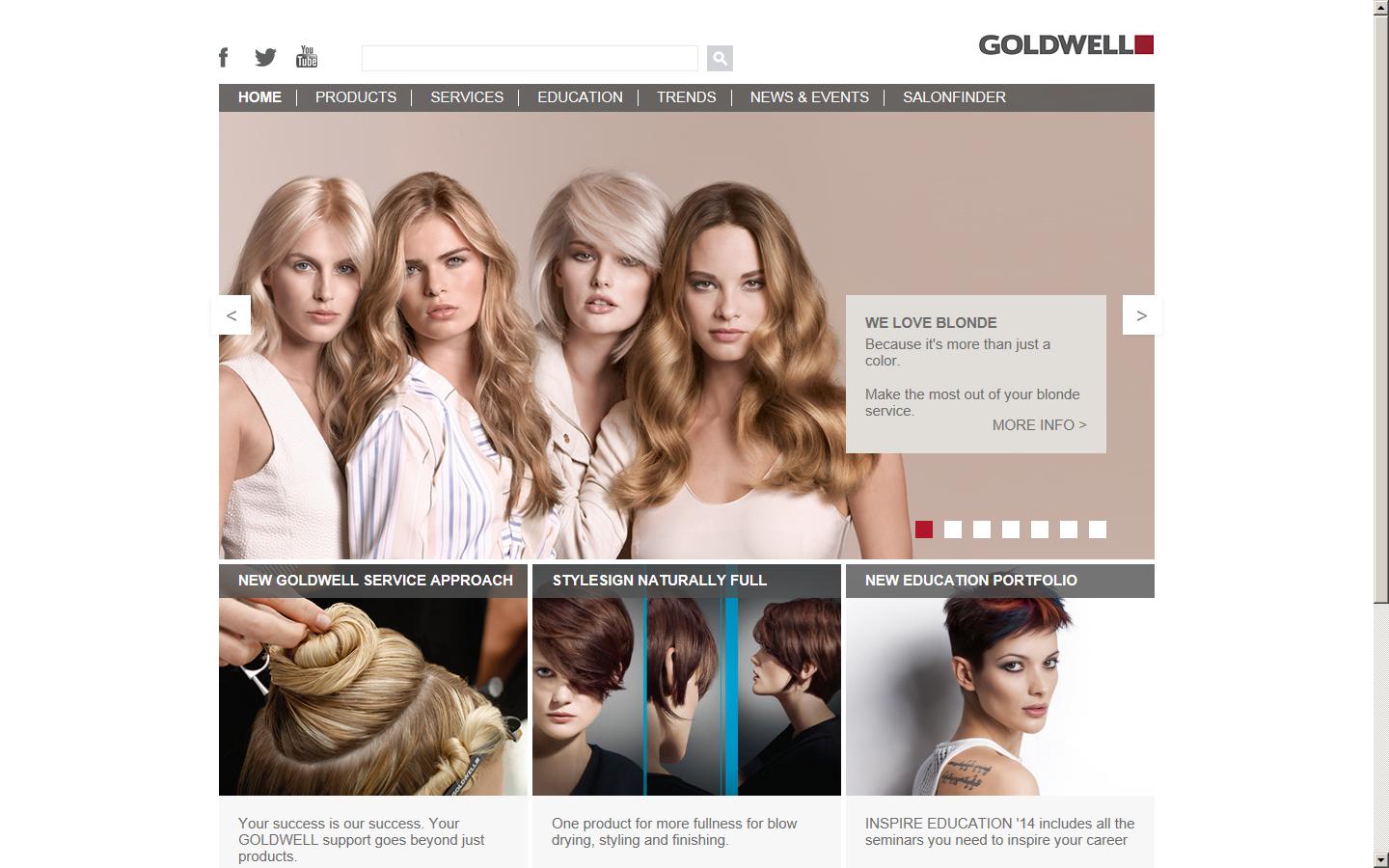 Goldwell Website
