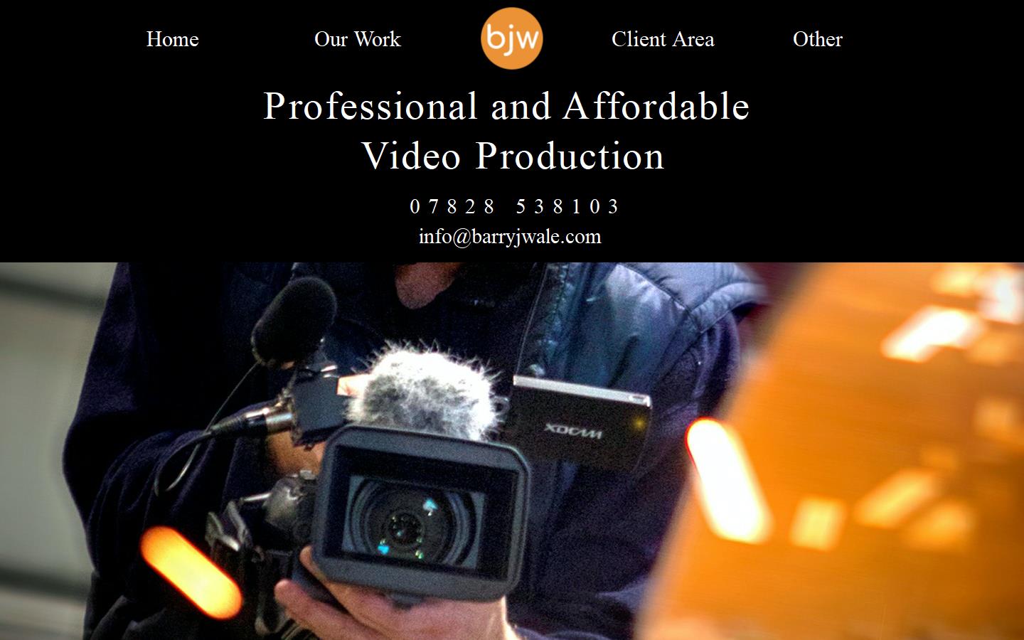 Barry J Wale Film & Television Production Website