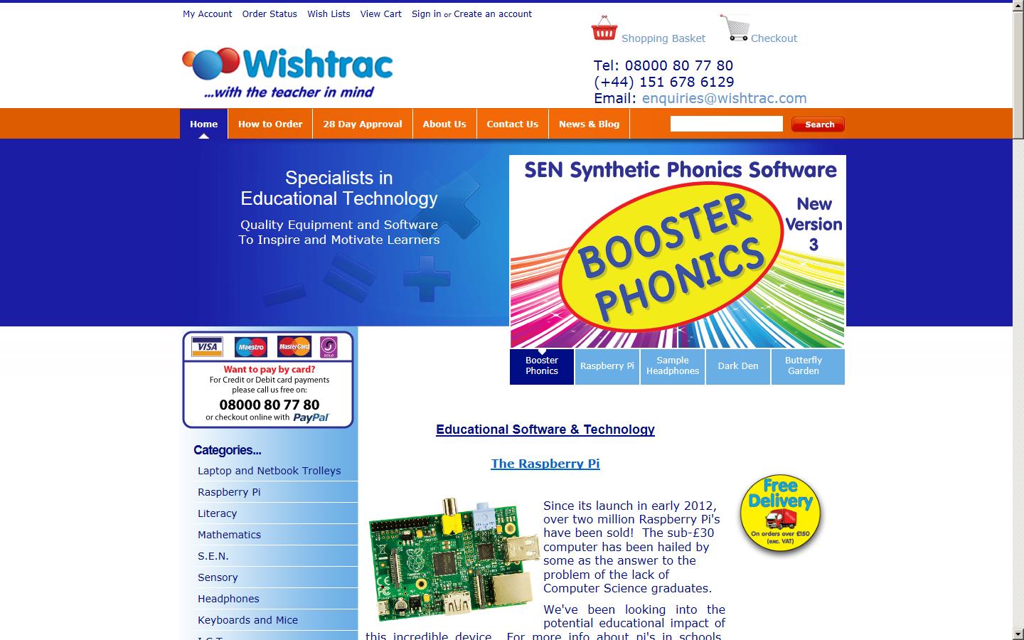 Wishtrac House Limited Website
