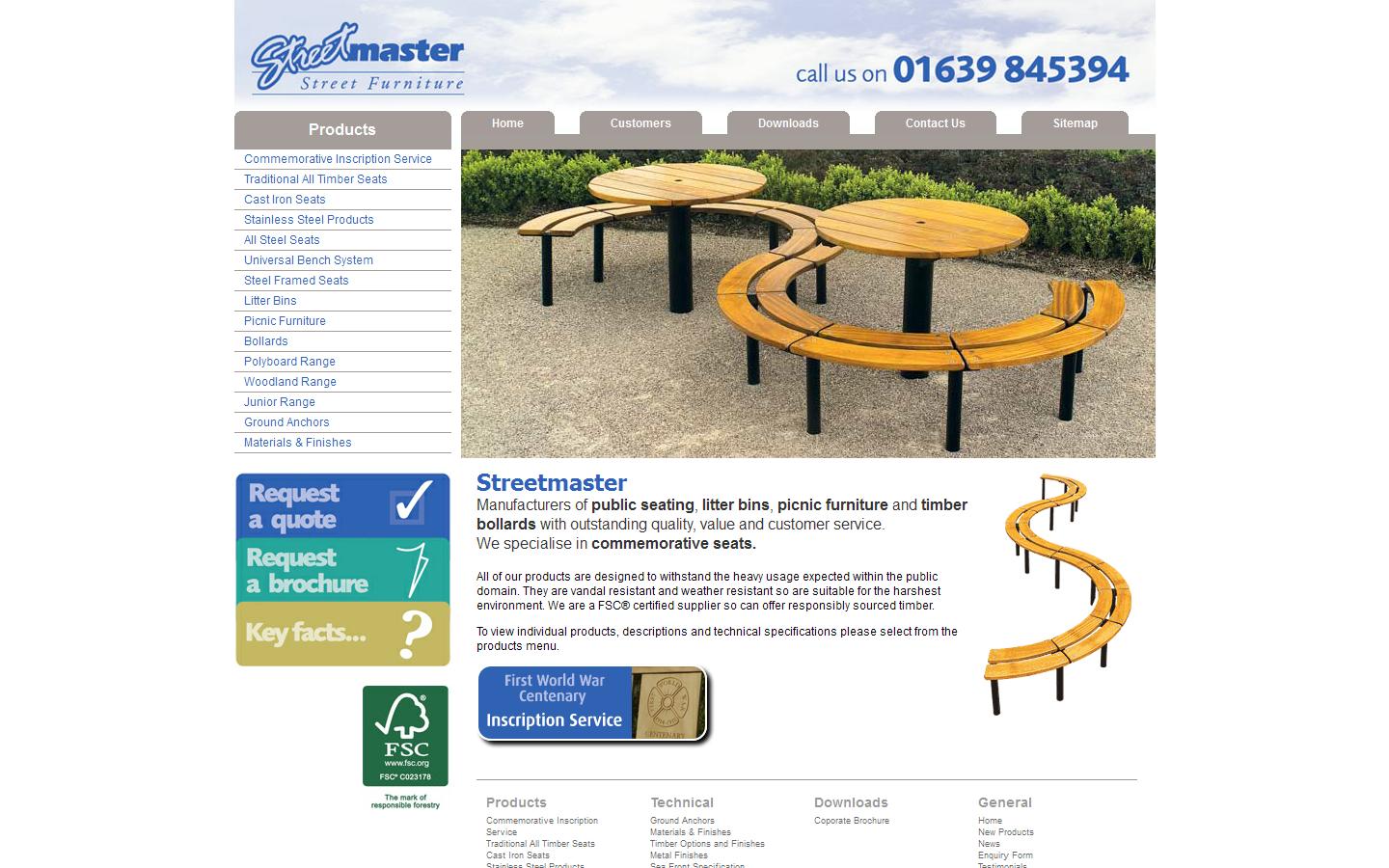 Streetmaster Products Website