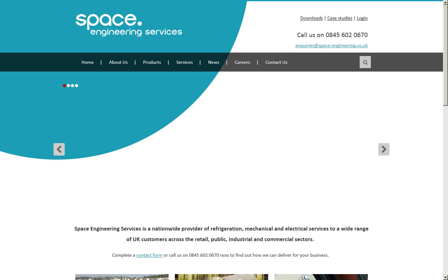 Space Engineering Services Ltd Website