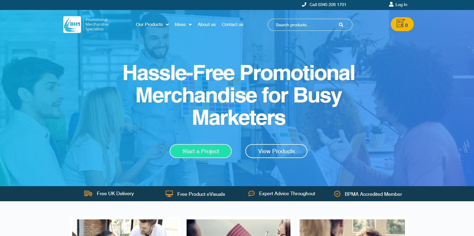 BH1Promotions Website