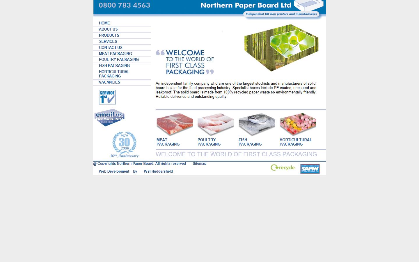 Northern Paper Board Ltd Website