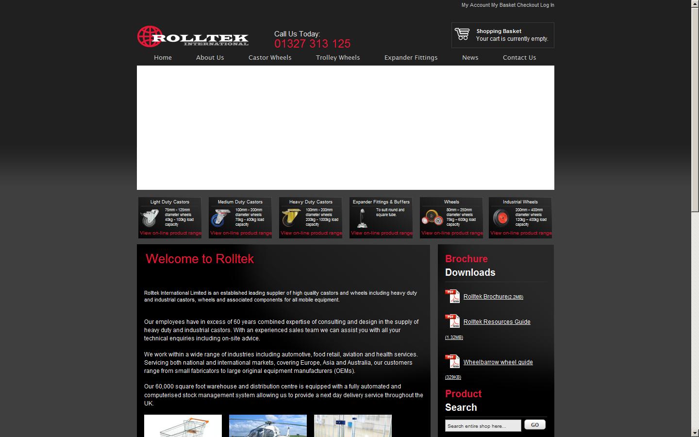 Rolltek International Ltd Website