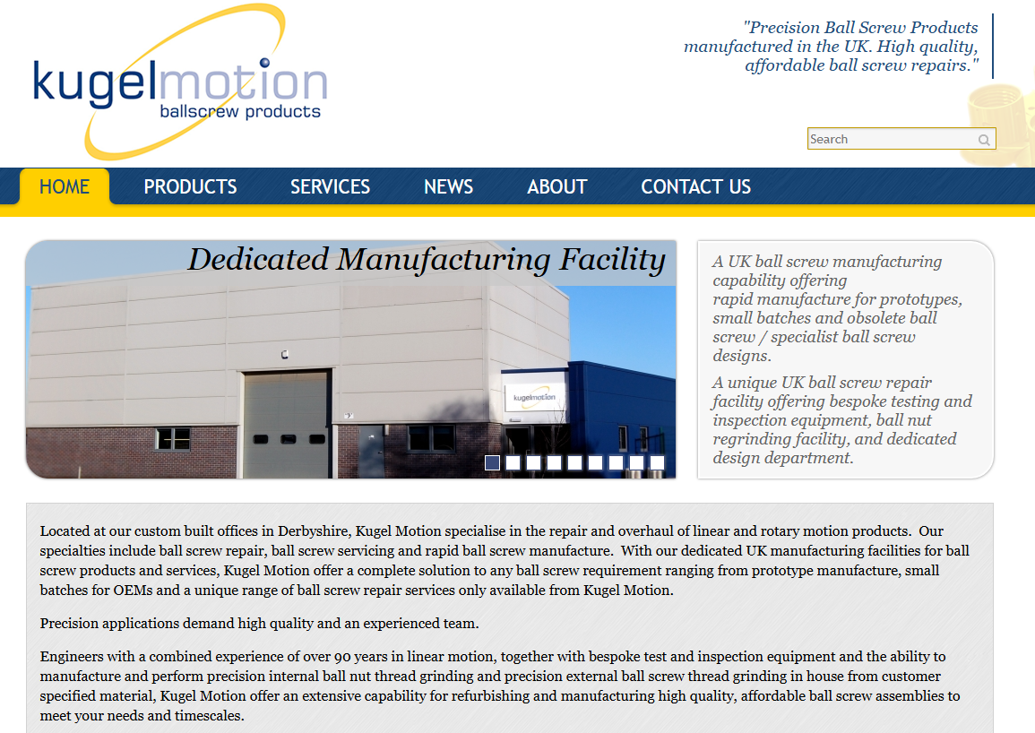 Kugel Motion Website