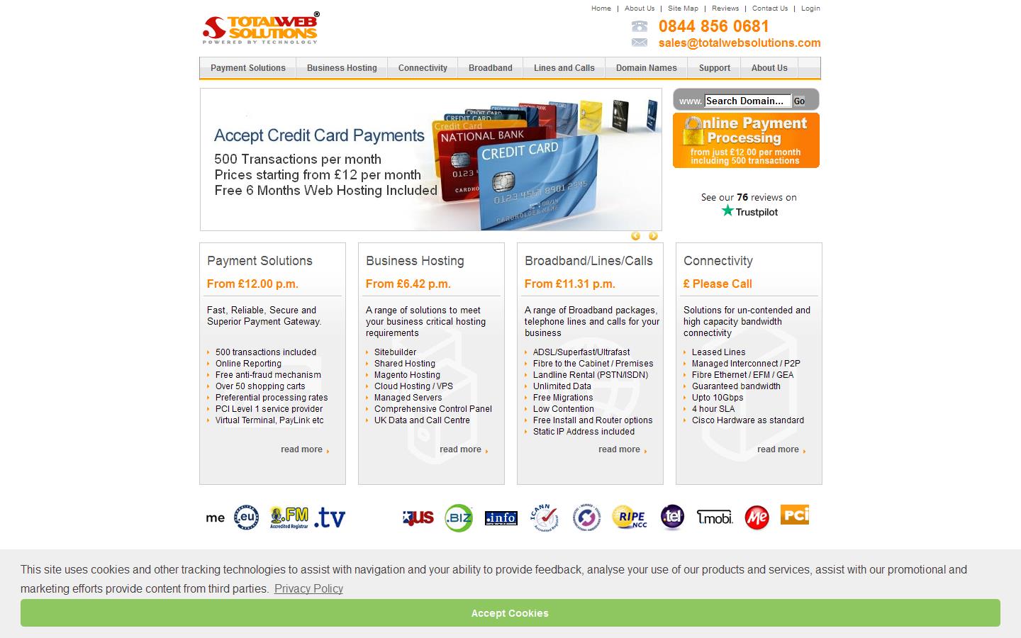 Total Web Solutions Ltd Website