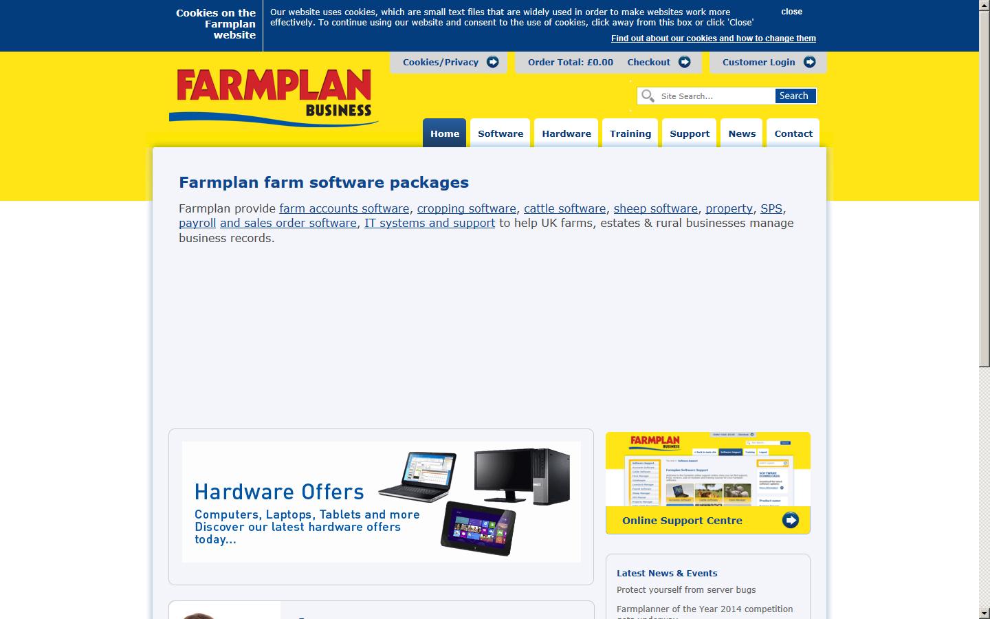 Farmplan Computer Systems Website