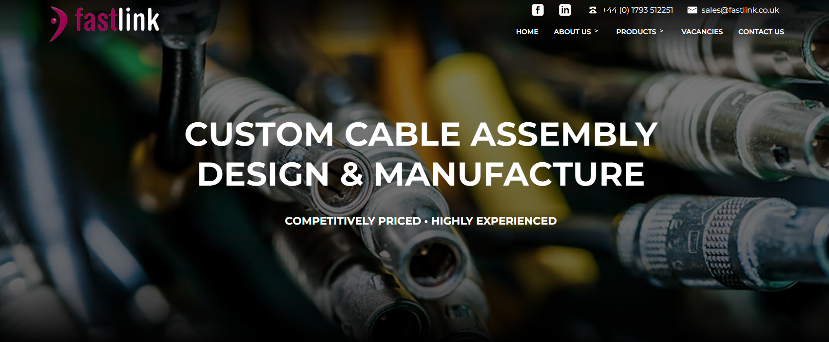 Fastlink Data Cables Ltd Website