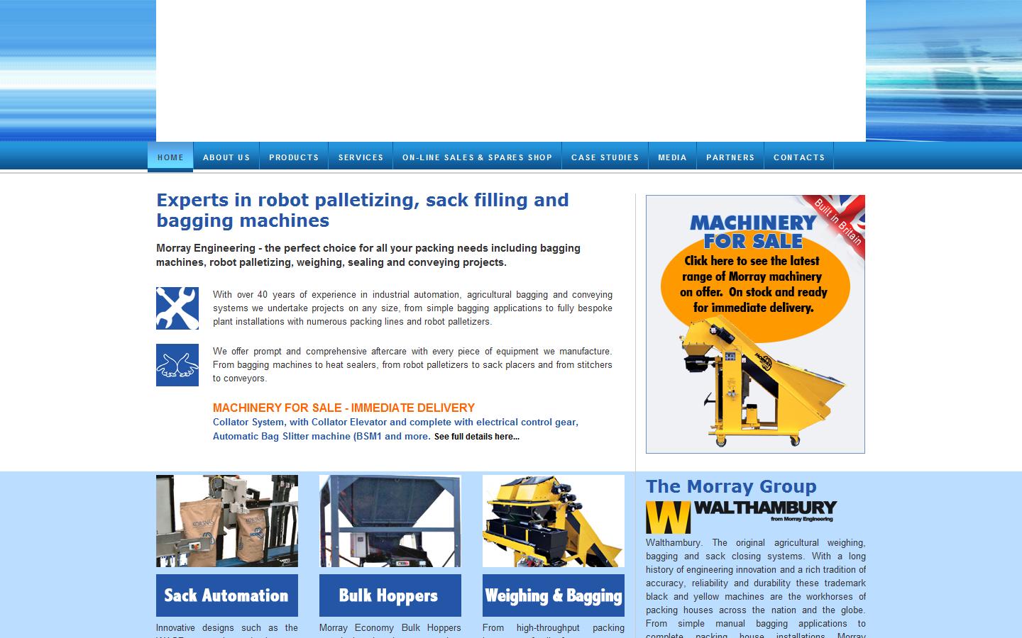 WJ Morray Engineering Ltd Website