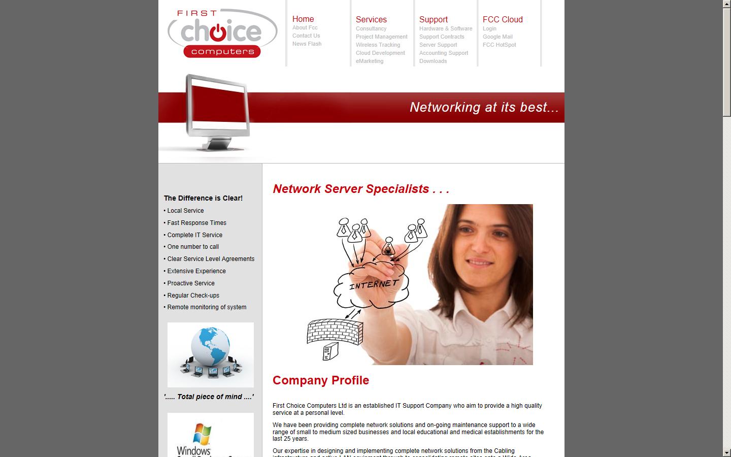 First Choice Computers (West Midlands) Ltd Website