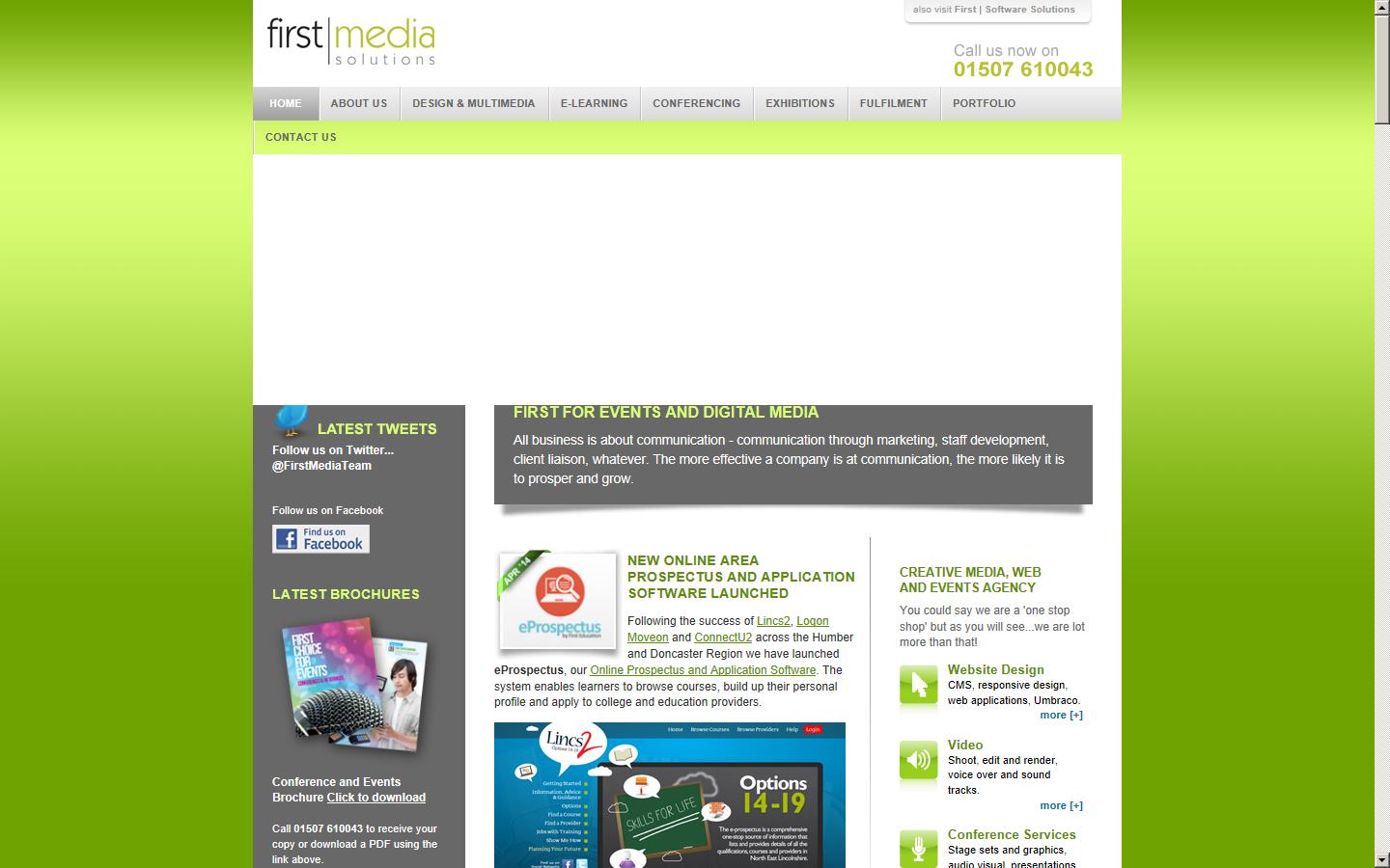 First Media Solutions Ltd Website