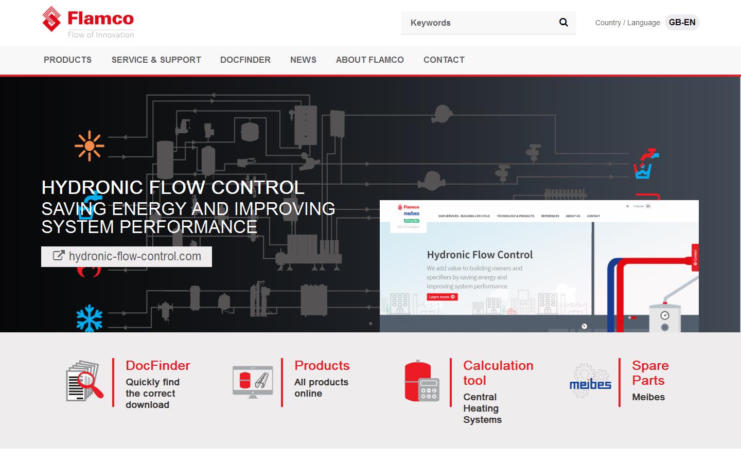 Flamco UK Ltd Website