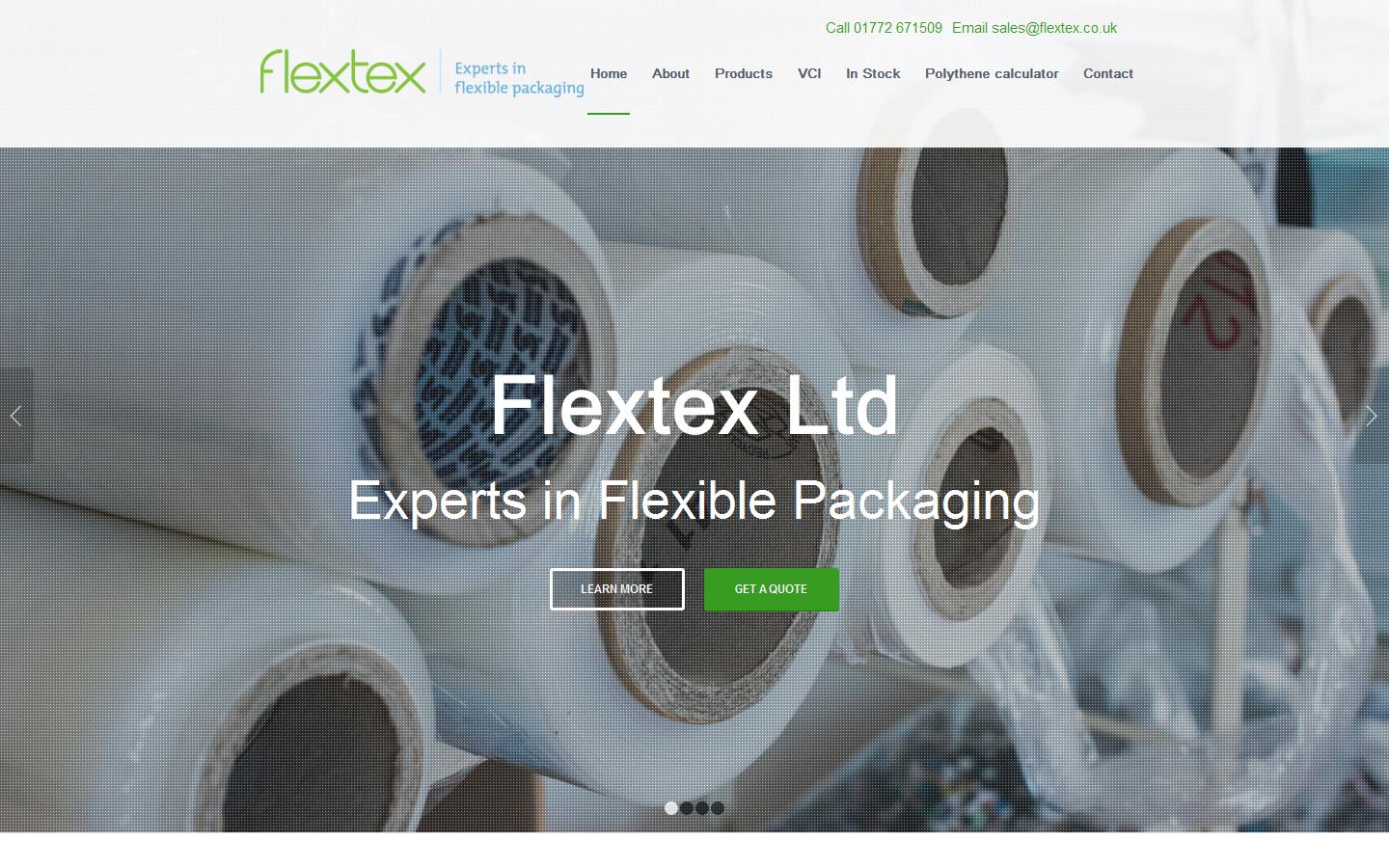 Flextex Ltd Website