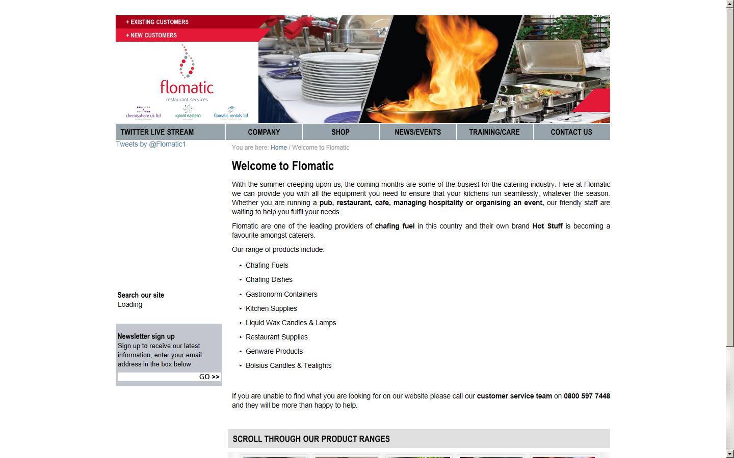 Flomatic Ltd Website