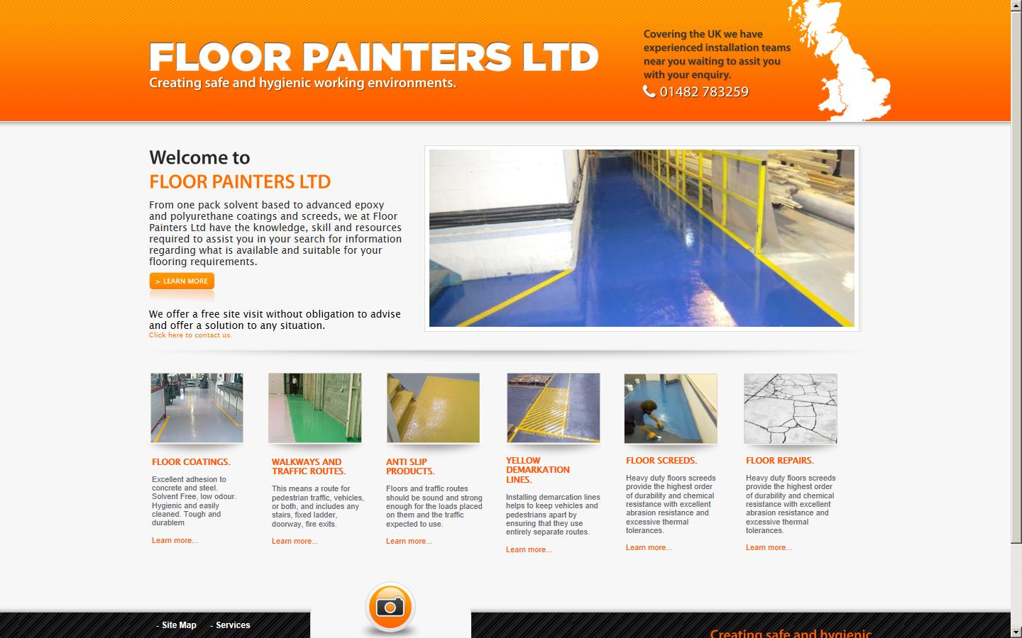 Floor Painters Website