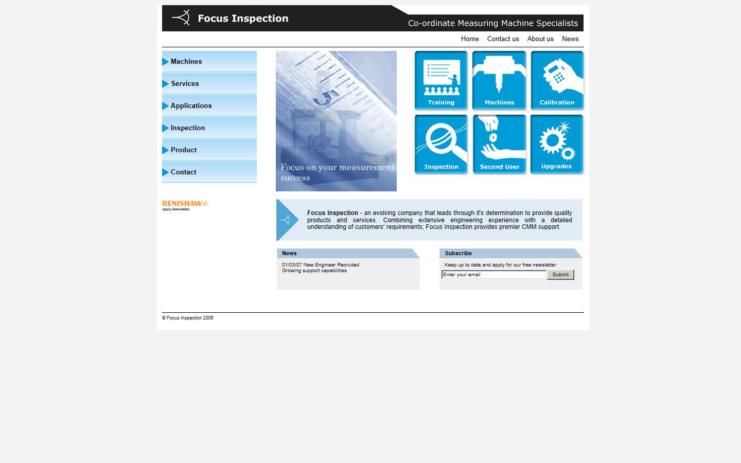 Focus Inspection Website