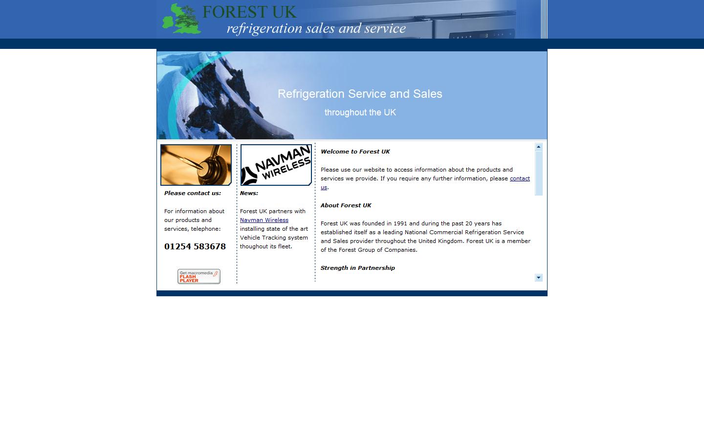 Forest UK Limited Website