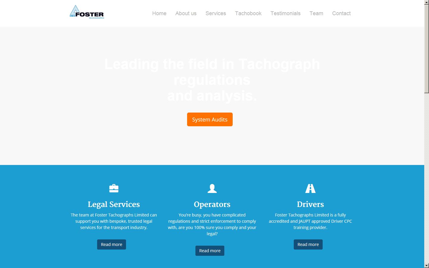 Foster Tachograph Analysis Website