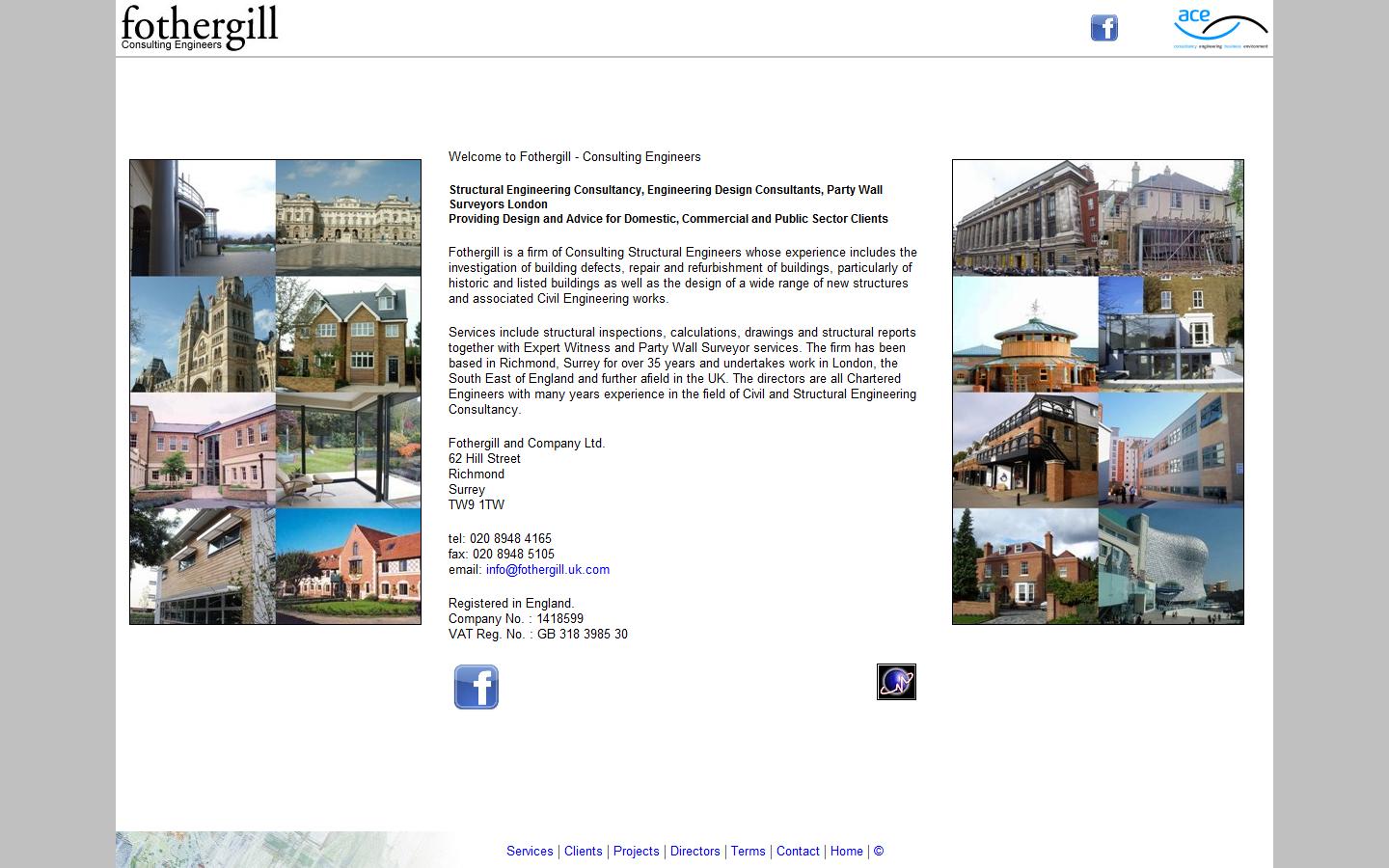 Fothergill Website