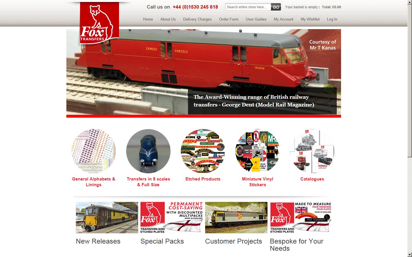Fox Transfers Cranberry Graphics Website
