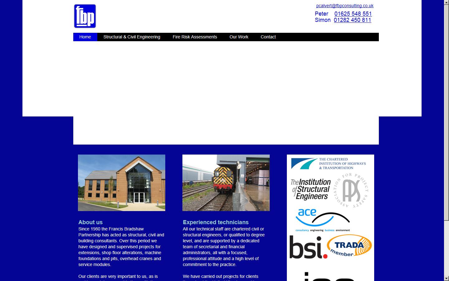 Francis Bradshaw Partnership Website