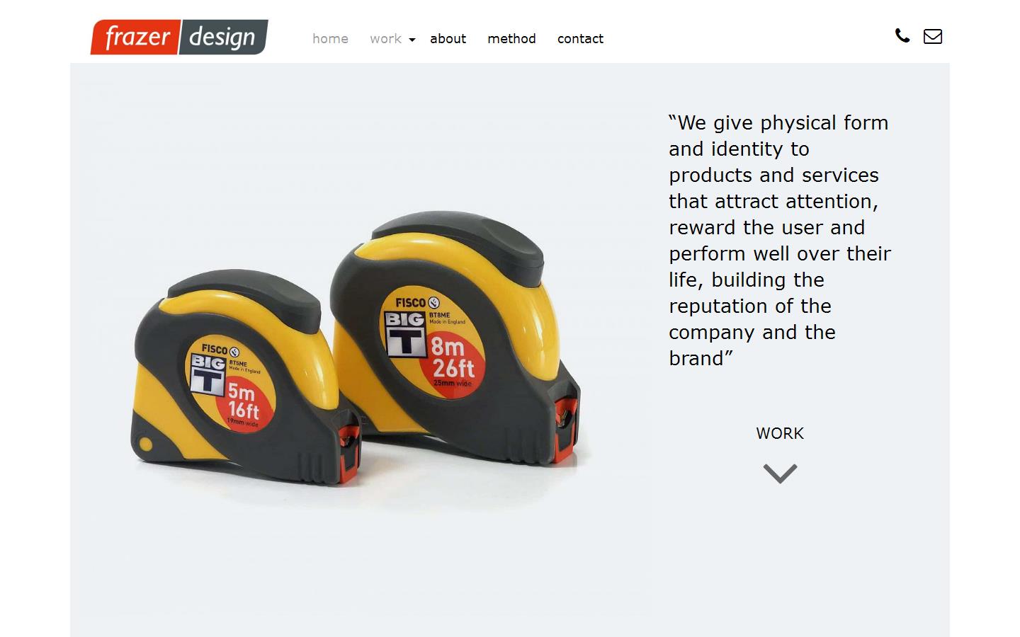 Frazer Designers Ltd Website