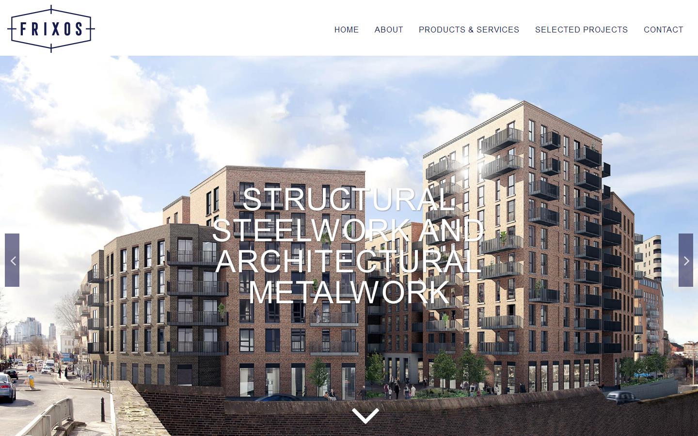 Frixos Metal Works Ltd Website