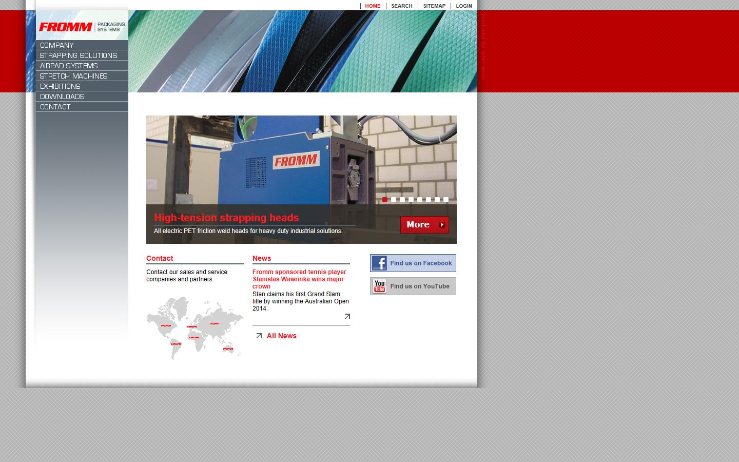 Fromm Packaging Website